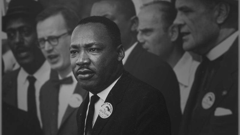 Image of Dr. Martin Luther King Jr. speaking