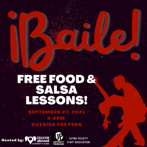 Baile! Free Food and Salsa Lessons!