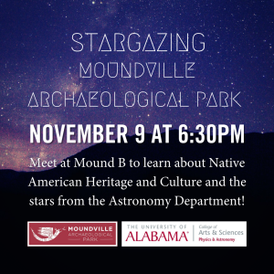 Moundville star gazing event