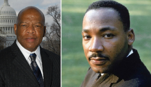 John Lewis and Martin Luther King
